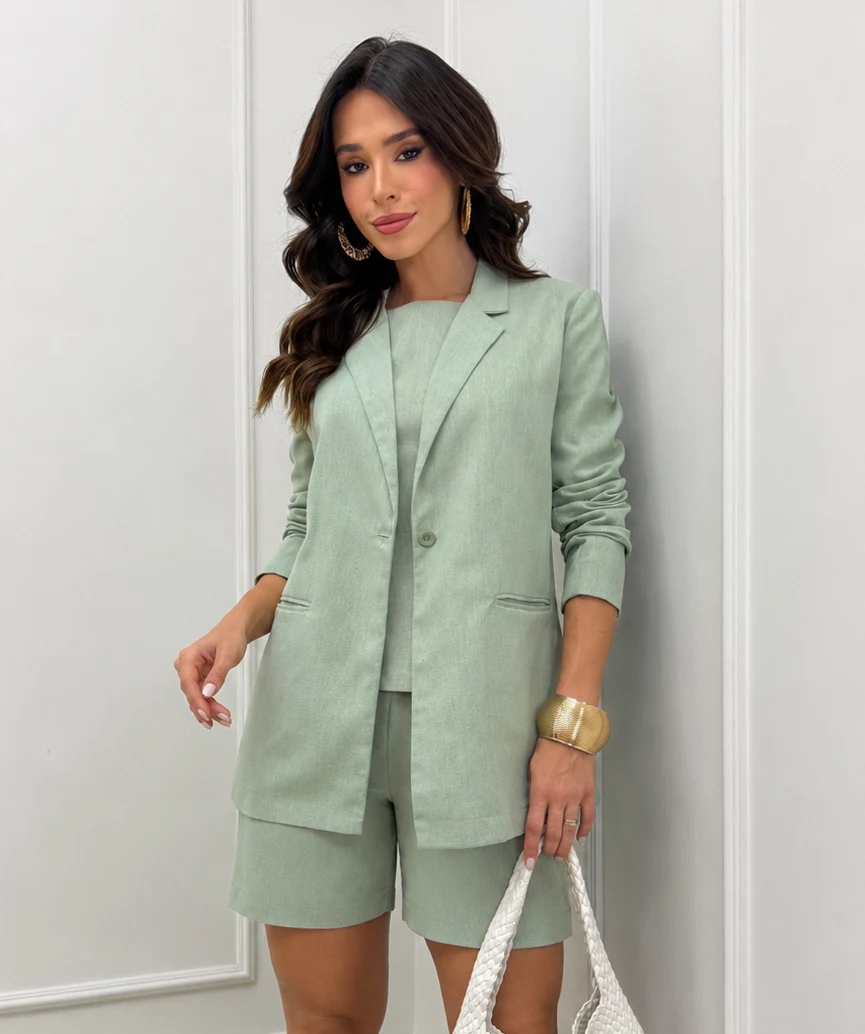 Blazer de Alfaiataria Shizue — Enquadramento 2