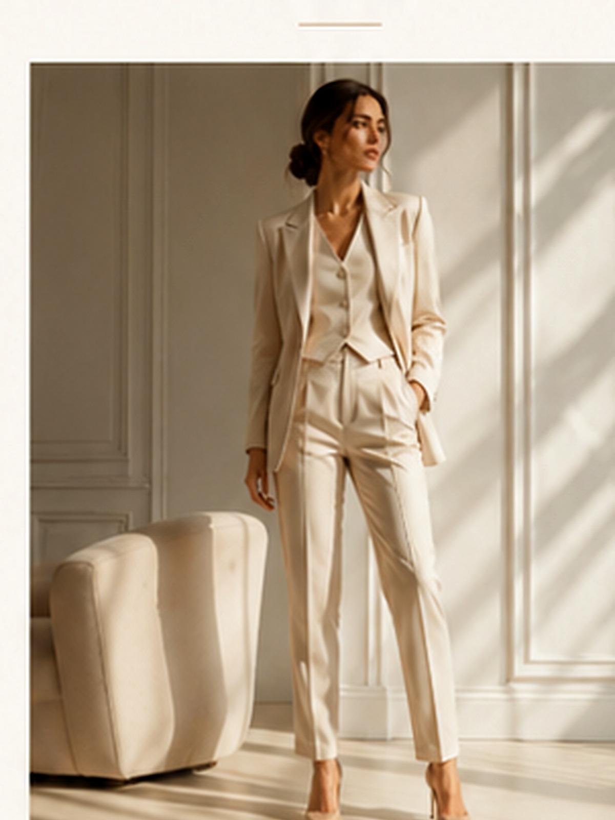 Calça pantalona Shizue